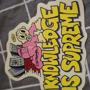 Knowledge is Supreme Sticker